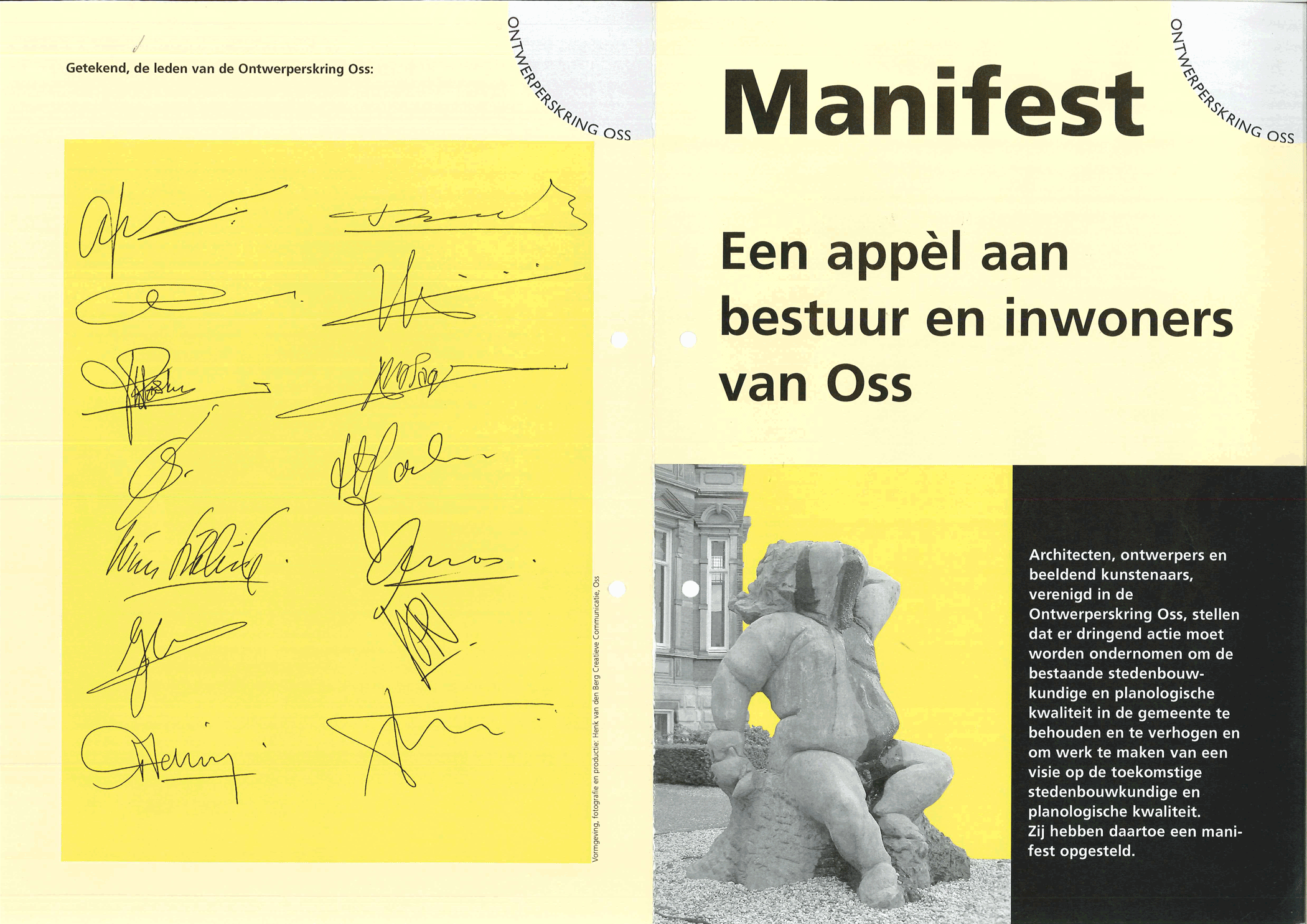 Manifest 2002 OntwerpersKring Oss